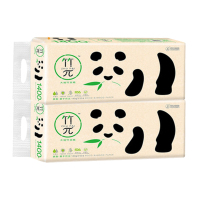 心相印 ZLR140 竹π3层140克实芯卷纸 家用卫生纸 10卷/提 1提装