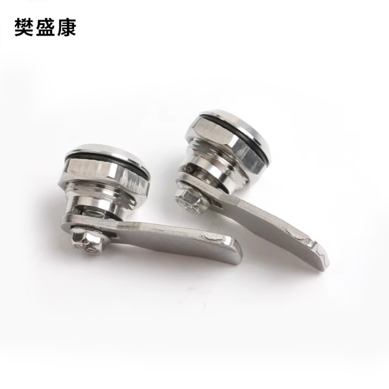 樊盛康 配电柜安全锁201不锈钢三角锁 MS705(带一把钥匙) 把高清大图