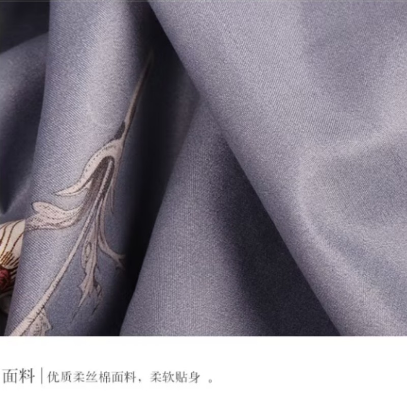 天琴(TISEN)柔丝棉四件套采花蜜TQ-T112/1个高清大图