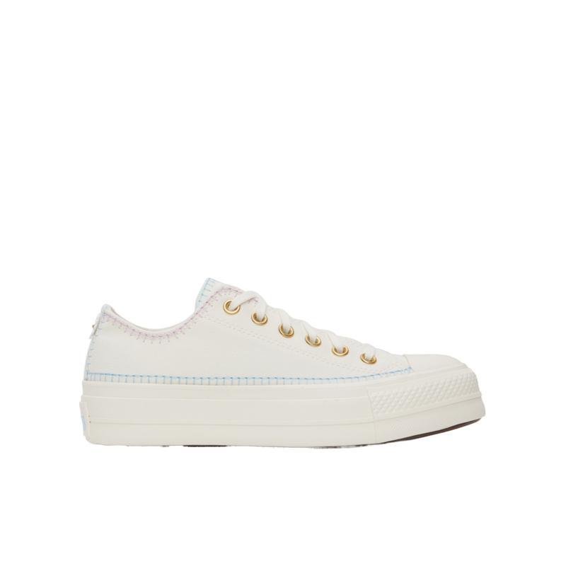 匡威(CONVERSE)女款休闲运动鞋轻便舒适耐磨防滑增高系带橡胶底Ch