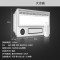 遥控免布线款凉霸[询单送安装] 美的 Midea 凉霸 厨房凉霸冷风机嵌入式卫生间冷霸超薄强力集成吊顶冷风扇