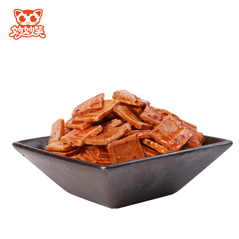 妙妙笑 豆干 散装香卤豆干 (五味混装)400g (麻辣豆干 休闲零食)