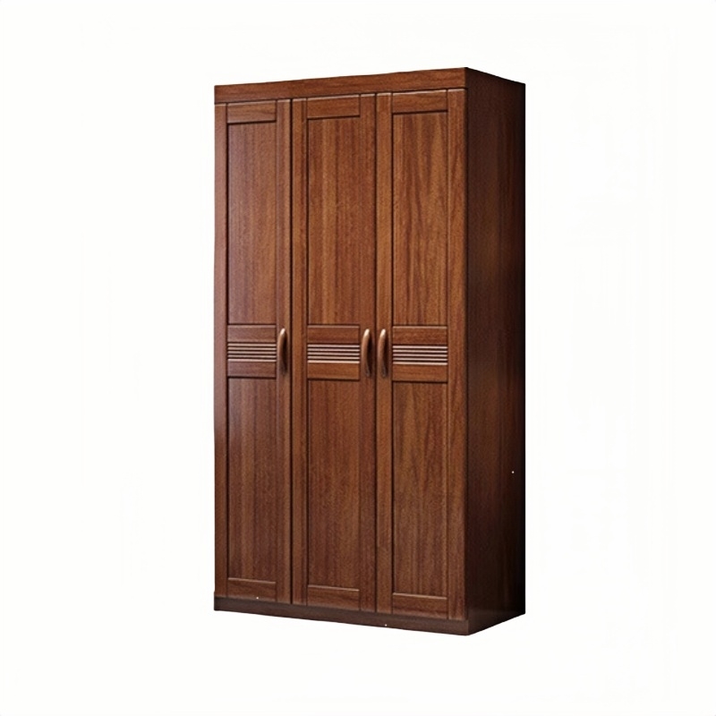 豫汉迎实木衣柜更衣柜高清大图