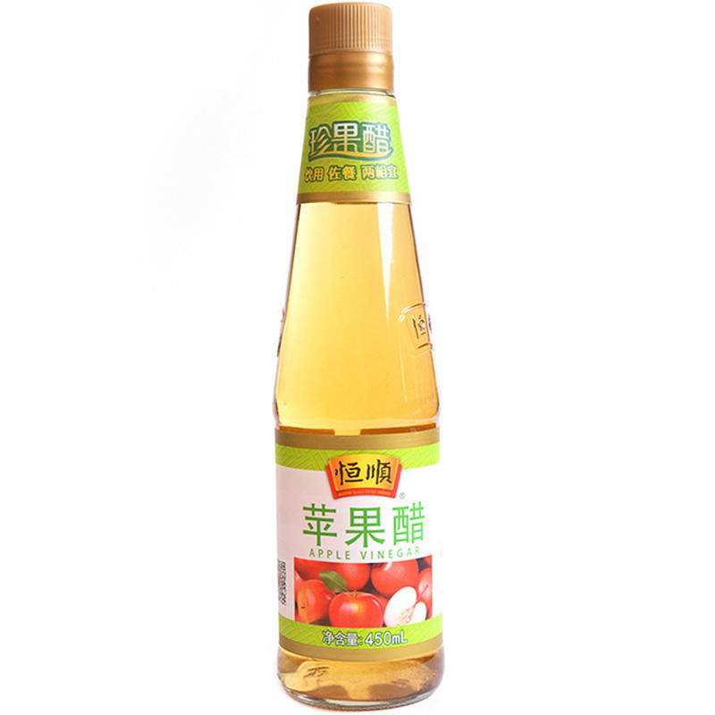 [苏宁超市]恒顺苹果醋450ml 调料 苹果醋酿喝出美味生活