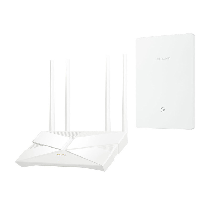 TP-LINK K25套装 家用无线路由器wifi6母子套装(含XDR3010易展版+XDR3000易展Turbo版纸片路由器) AX3000M千兆双频5G高速mesh分布式覆盖