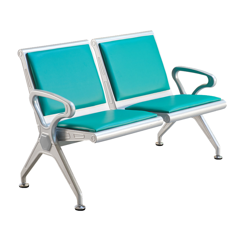 奇桄烁连排椅绿垫2人位张高清大图