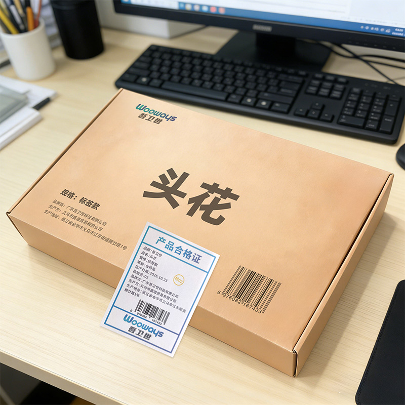 吾卫世 头花 标签款 个高清大图