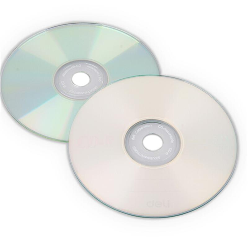 得力deli 光盘 dvd刻录盘 空白光盘 碟片 DVD-R 50片桶装