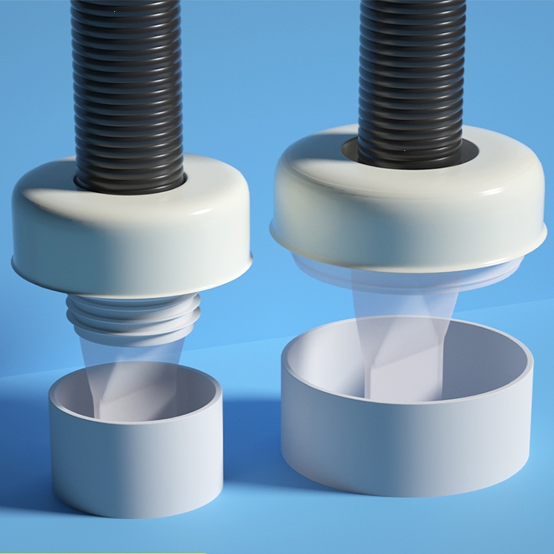 闪电客厨房下水管防返臭神器下水道堵口器卫生间反味防虫盖芯地漏防臭