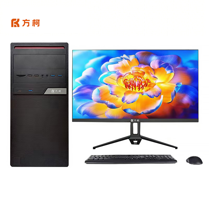 方柯电脑台式机商用办公信创FKX22Z06/兆芯6780A/16G/512G固态/27显示器高清大图