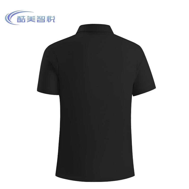 酷美智悦 半拉链速干衣黑 KM-BH473 件高清大图