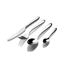 德国菲仕乐/Fissler 西各系列西餐刀叉四件套餐具套装 西餐餐具牛排刀叉欧式餐具420不锈钢