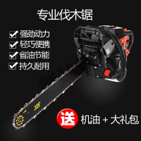 法耐(FANAI)9800大功率油锯汽油锯伐木锯小型多功能家用园林汽油锯 黑款(原装国产虎头链条2根)