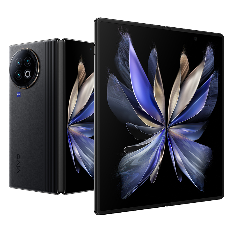 vivo X Fold2 12GB+512GB 弦影黑 5G全网通折叠屏新品手机二代骁龙8芯片内外2K+E6双主屏120W+50W无线闪充悬停蔡司影像120Hz拍照游戏学生手机