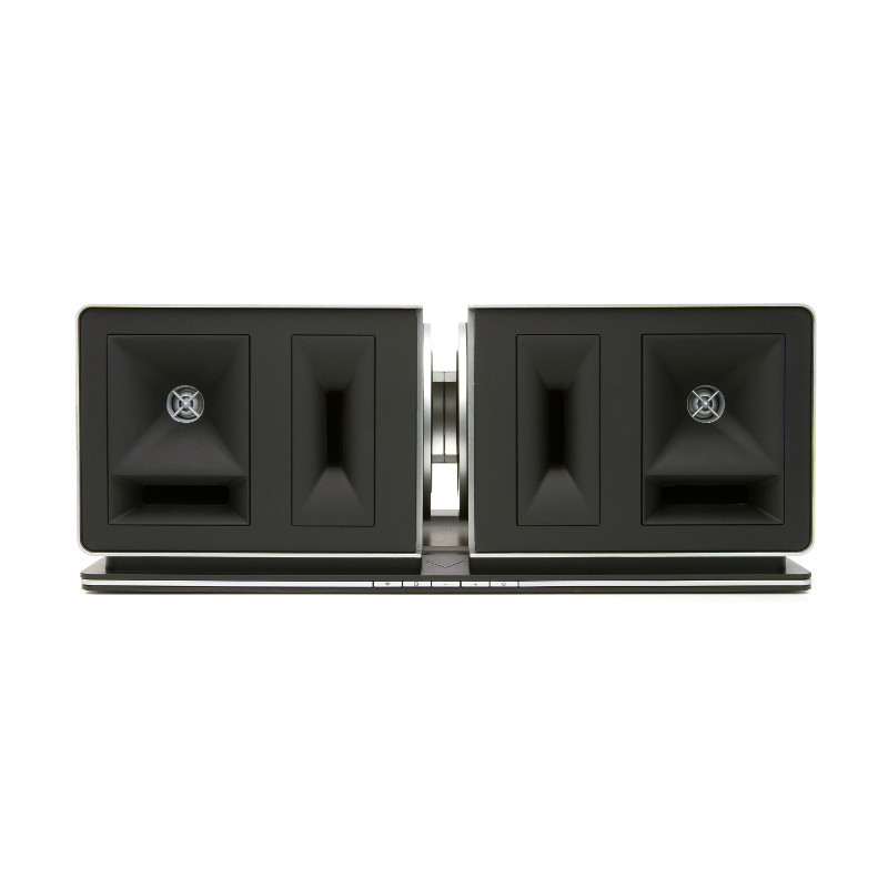 杰士(Klipsch) STADIUM 蓝牙/ariplay 重低音HIFI 桌面书架客厅有源音箱响 限量版 银色