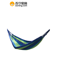 维仕蓝 (Wissblue)单人双人加厚帆布吊床户外野营休闲秋千室内宿舍吊床