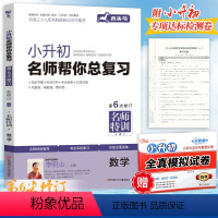 数学[送模拟试卷] 小学升初中 [正版]2024木头马小升初名师帮你总复习数学第6次修订小学6六年级数学毕业系统总复习小