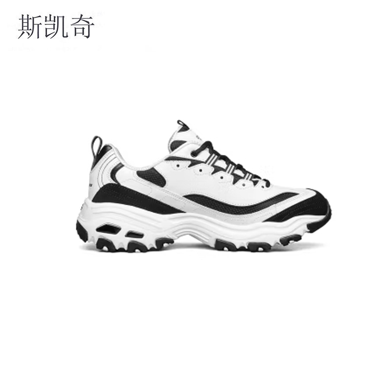 斯凯奇 老爹鞋男款 42 52675-WBK/双高清大图