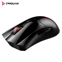 钛度(Taidu) TSG309毁灭者有线鼠标 LOL电竞游戏鼠标 绝地逃生吃鸡鼠标 黑色