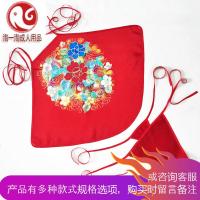 女古典宫廷真丝肚兜带式内衣成人套情趣极度诱惑骚睡衣