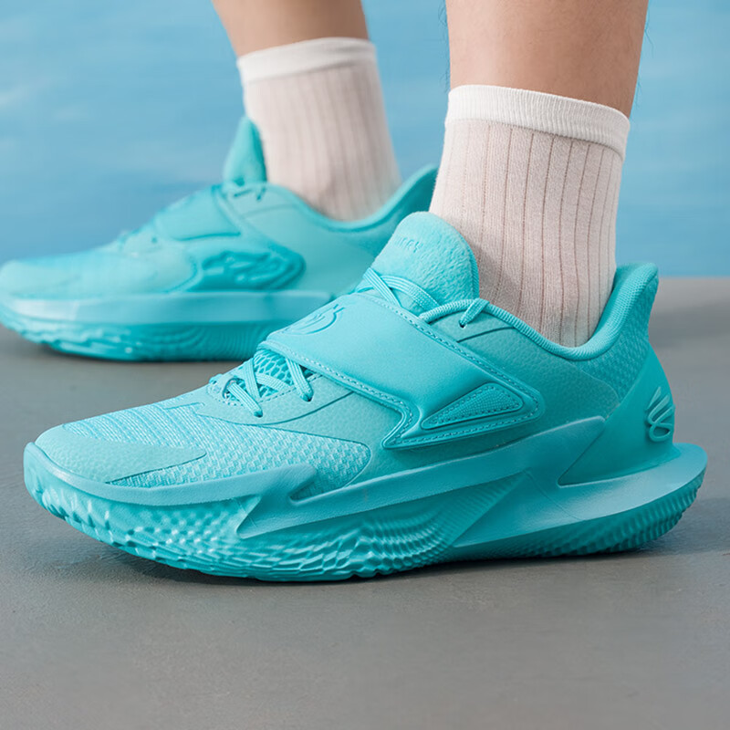 安德玛(Under Armour)男鞋篮球鞋新款运动鞋耐磨舒适训练鞋比赛实战场上球鞋6000777-400 ZP高清大图