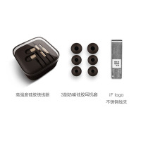 1MORE/万魔 活塞复刻版耳机 入耳式耳塞式有线耳机 手机通用线控带耳麦智能双系统 深空灰