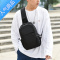 FENGHOU新款男士胸包休闲单肩斜挎包IPAD11寸平板包多功能大容量潮流背包腰包男