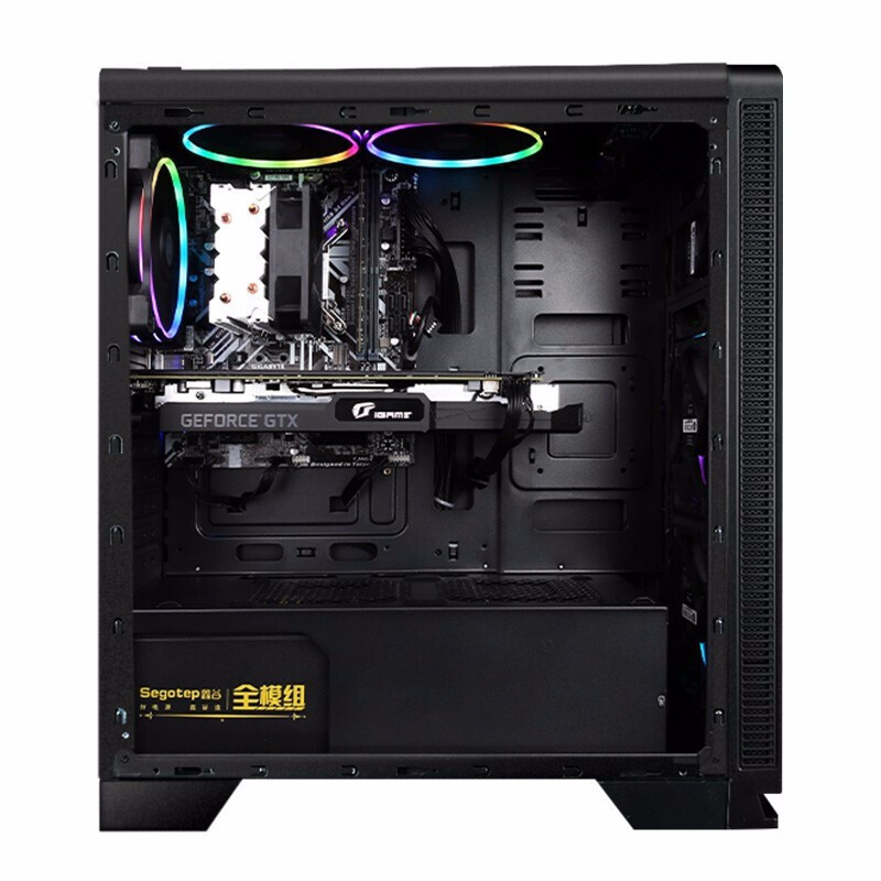 京天(KOTIN)酷睿i5 10400F/GTX1660Ti/16G/500G固态硬盘台式吃鸡游戏组装电脑办公设计定制主机