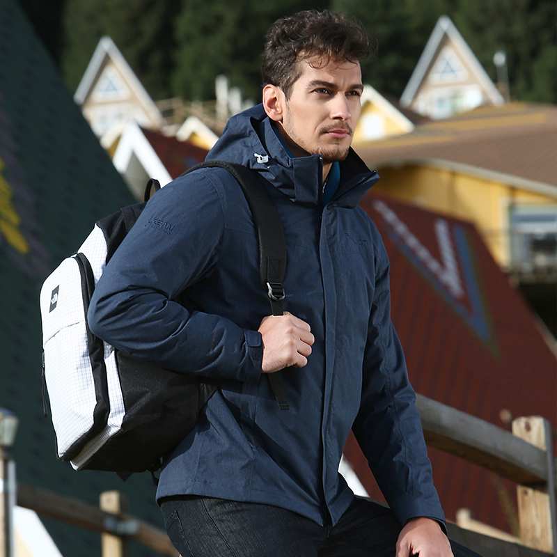 伯希和户外冲锋衣男女三合一西藏防水透气秋冬情侣冲锋衣