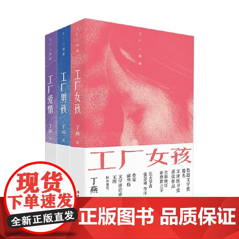 工厂三部曲 丁燕 著 纪实文学