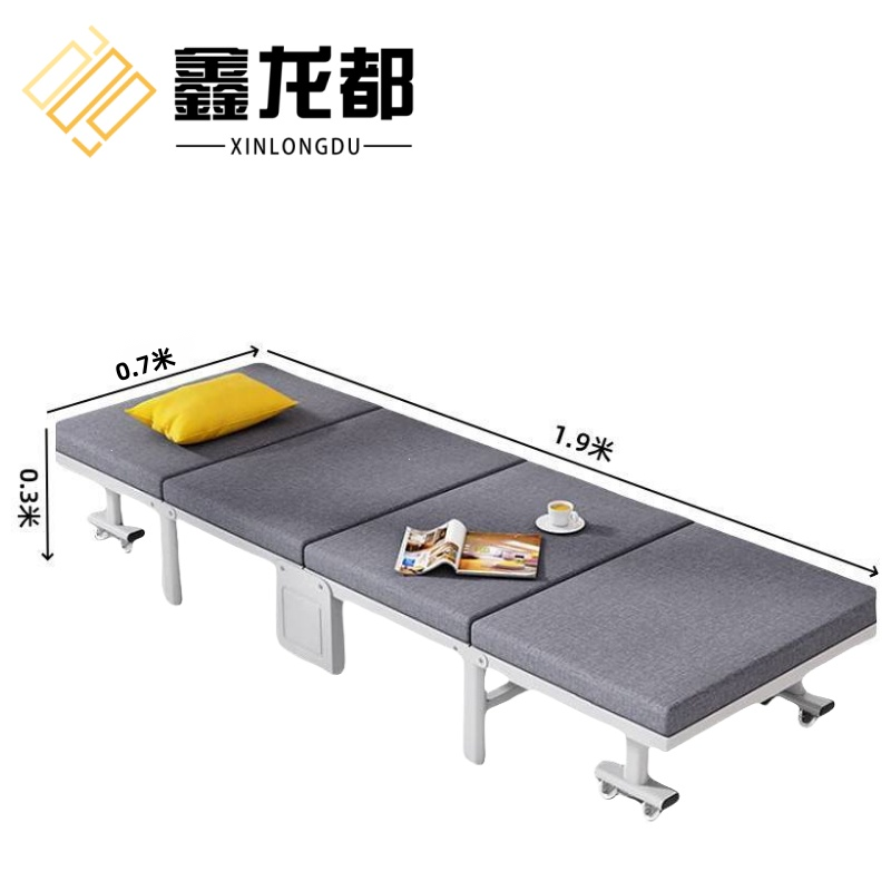 鑫龙都折叠床午休床高清大图