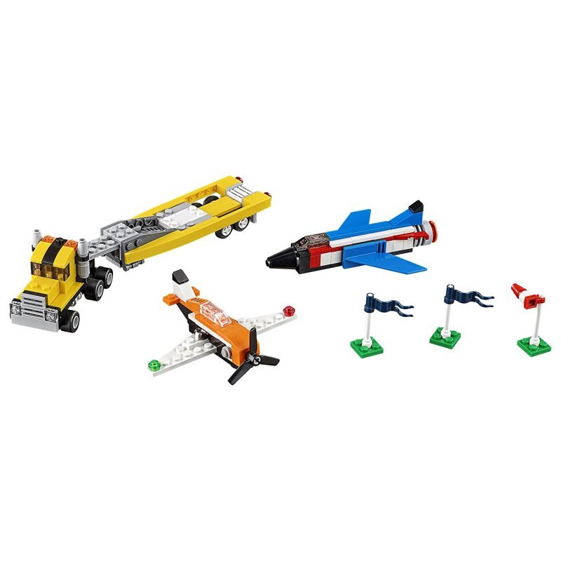 乐高(LEGO)Creator 创意百变 三合一 航展的王牌 31060 积木玩具塑料 7-12岁 200块以上