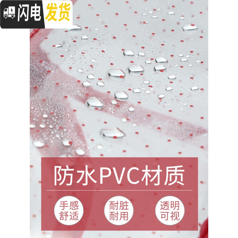 三维工匠透明莓化妆包儿童卡通女洗漱包手提便携洗澡包旅游防水收纳袋小收纳包高清大图