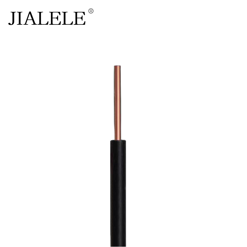 JIALELE 单股硬芯电源线 额定电压450/750V ZR-BV1 米高清大图