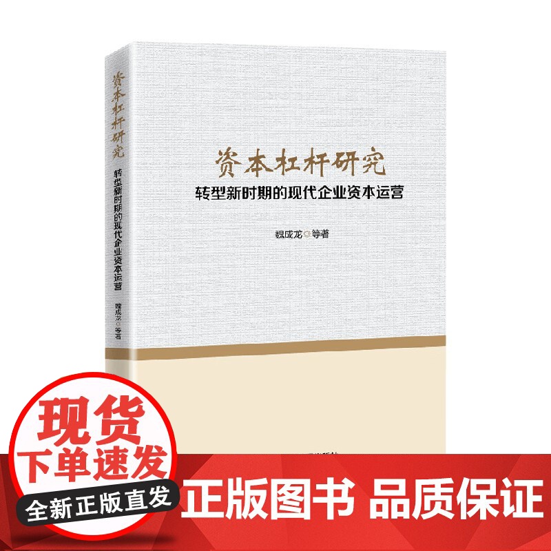 资本杠杆研究 魏成龙 著 管理高清大图
