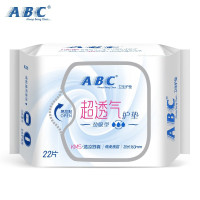 ABC超透气棉柔 护垫163mm*6包超薄透气132片K25*6