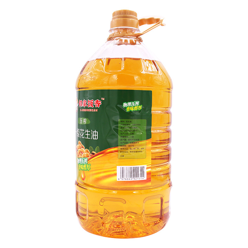 邻家饭香 物理压榨一级花生油 5L/桶 LJFX176