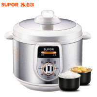 Supor/苏泊尔 CYYB50YA10-100电压力锅高压锅 5升机械式双胆