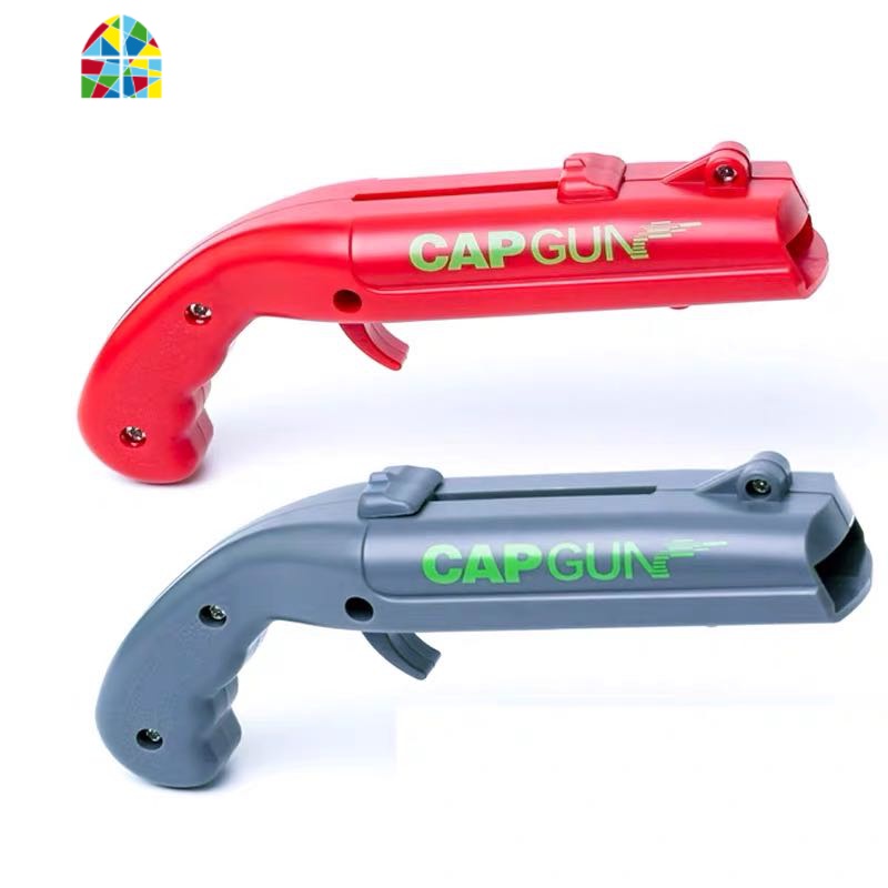 抖音网红同款CAP GUN开瓶器弹射启瓶器啤酒启瓶器发射创意开瓶器 FENGHOU 2支装红+灰即送6张贴纸高清大图