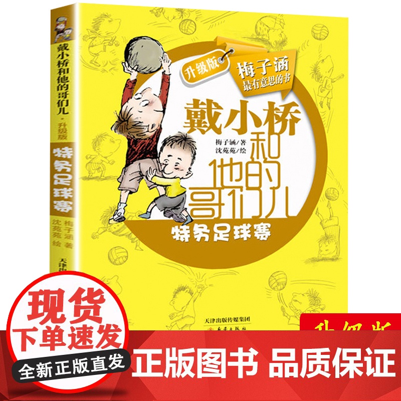 戴小桥和他的哥们儿特务足球赛 二三四五六年级课外书必读儿童故事书8岁以上小学生课外阅读书籍经典文学书目梅子涵幽默成长书