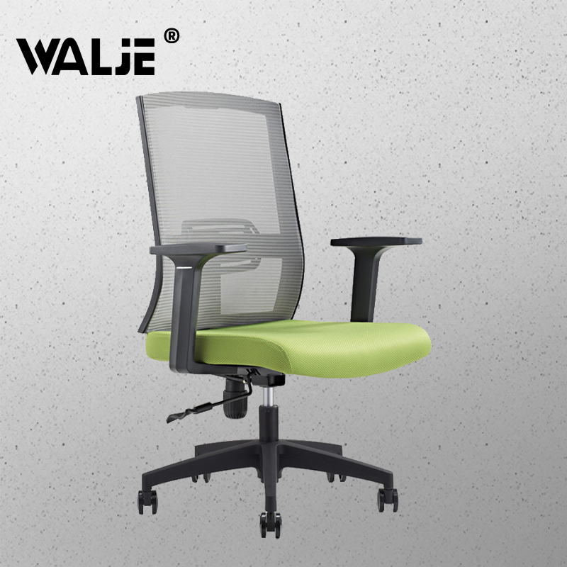 walje000253办公椅弓形职员椅接待洽谈型电脑椅