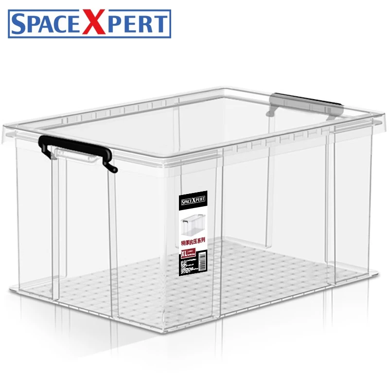 SPACEXPERT 14L 直角抗压箱 透明 (计价单位:个)