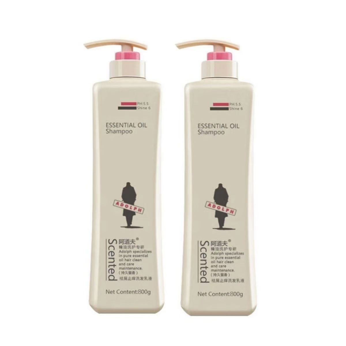 阿道夫 祛屑舒爽洗发水800ml+护发素800ml+沐浴露800ml 500ml