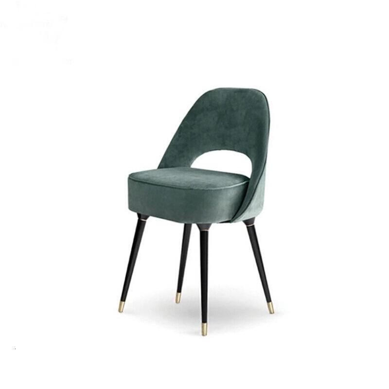 北欧现代简约实木餐椅美式布艺样板房酒店咖啡厅椅子洽谈椅书房椅