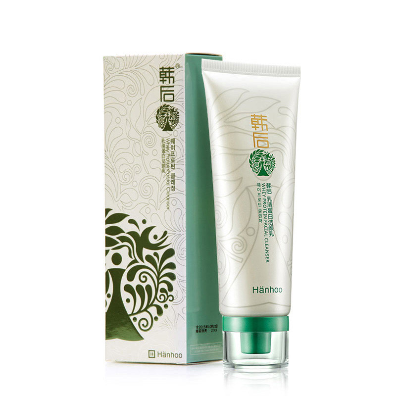 韩后(Hanhoo)乳清蛋白洁颜乳120g洗面奶保湿补水;滋润营养各种肤质通用高清大图
