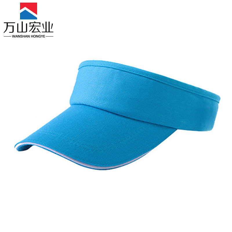 万山宏业 爱路路外宣传空顶帽 防晒帽可定制 WG049Q/顶高清大图