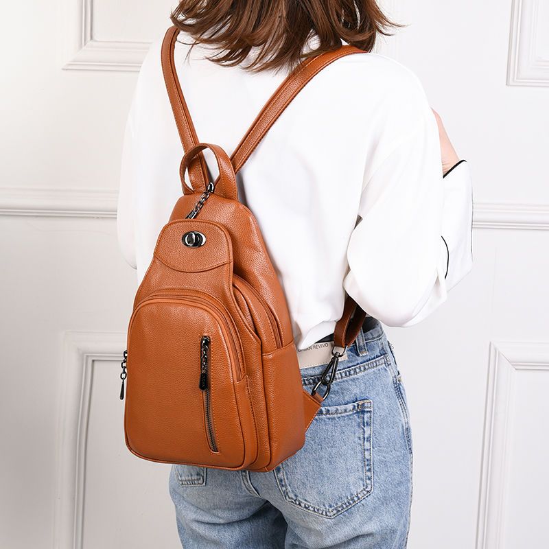 皮具箱包>时尚女包>女士双肩包>京弗>京弗4263053329女士双肩包>