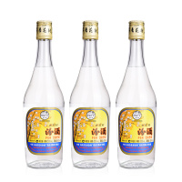 【2012年产老酒】山西汾酒杏花村 53度汾酒500mL*3瓶清香型白酒