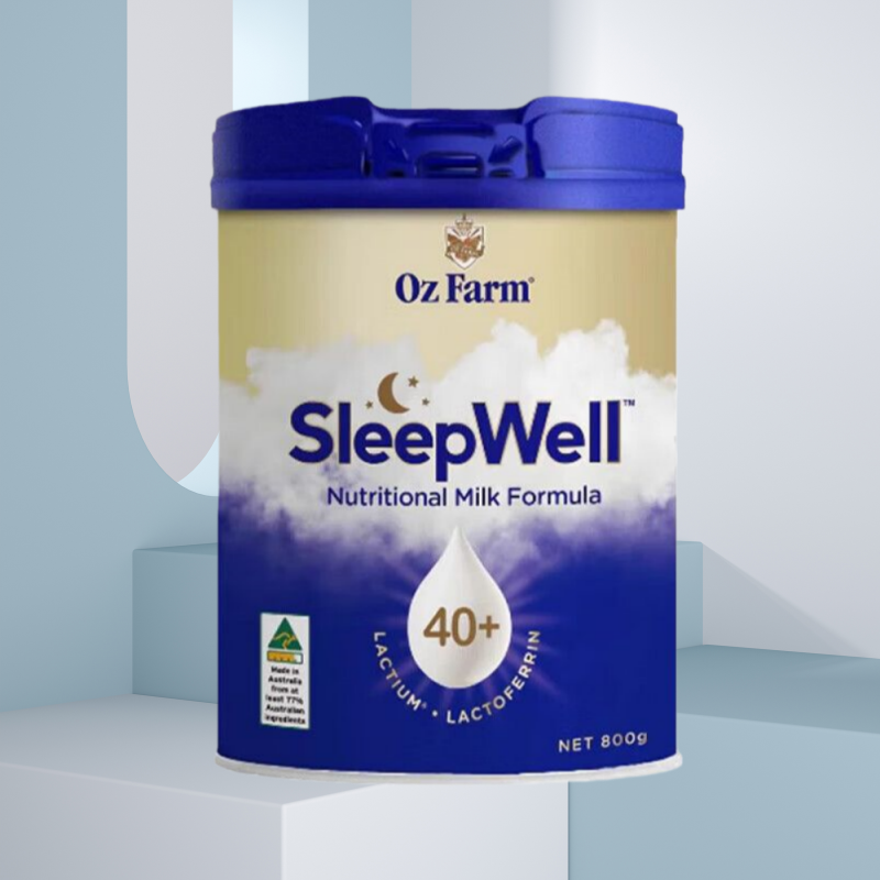 澳美滋(OZFARM)澳大利亚澳滋SleepWell安睡营养配方奶粉800g/罐 酪蛋白乳铁蛋白高钙含量牛奶粉高清大图