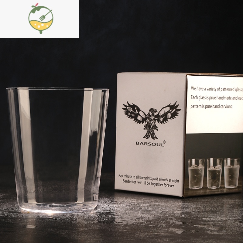 YICHENG水晶薄款古典鸡尾酒杯手工刻花杯威士忌杯柠檬果汁杯 BSCK8001精选版